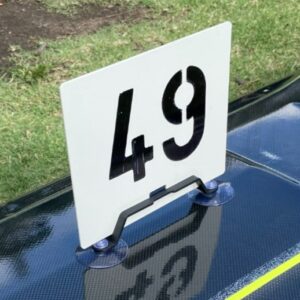 Aqwa-D Race Number Holder