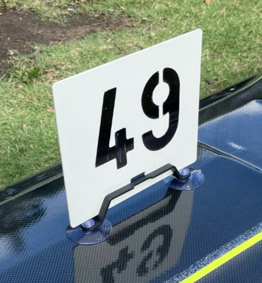 Aqwa-D Race Number Holder