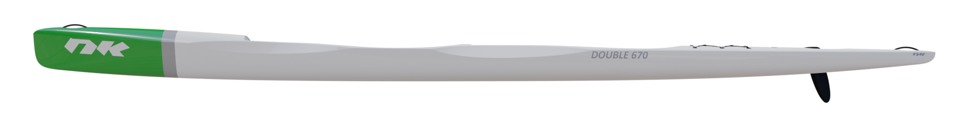 Double 670 CarbonLite green — side view