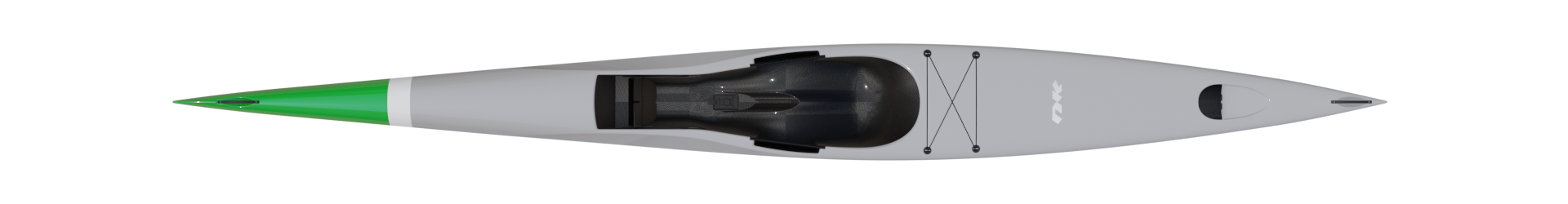 Exrcize 550 Whale Grey green — top view