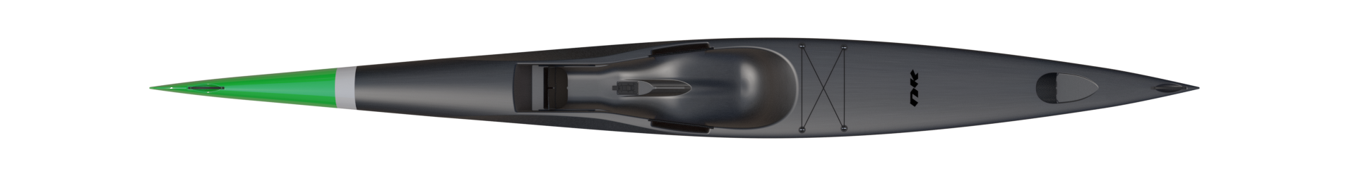 Exrcize 550 CarbonX green — top view