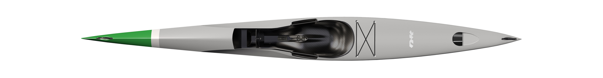Flow 540 Whale Grey green — top view