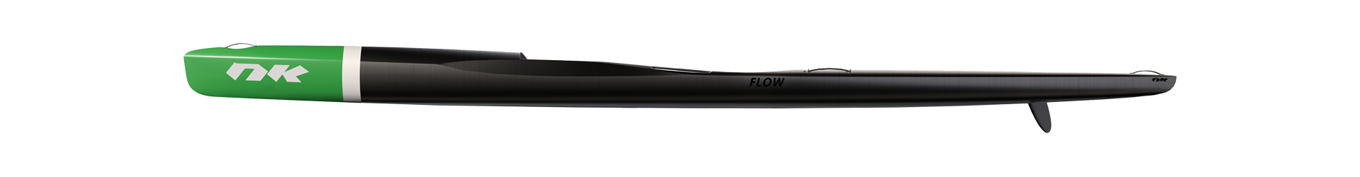 Flow 540 CarbonX green — side view
