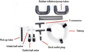 Foot/Kayak/Canoe Water Pump System