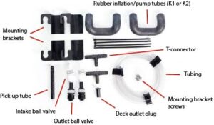 Hubby Foot Pump Inflation Brackets