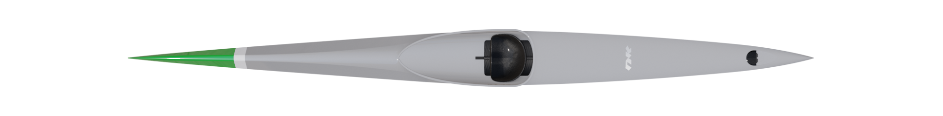 K1 41 CarbonLite S grey — top view
