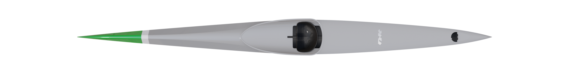 K1 43 CarbonLite S grey — top view