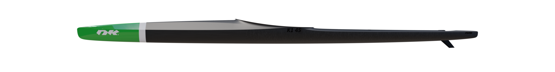 K1 45 CarbonX green — side view
