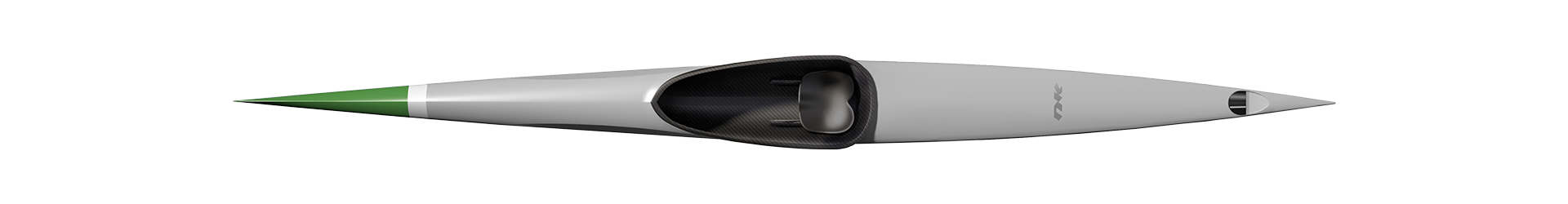 K1 39 CarbonLite S Whale Grey — top view