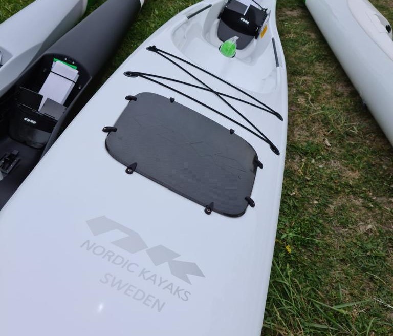 Optional Nordic Kayaks rear carbon cargo hatch