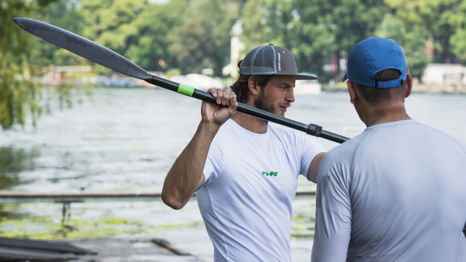 Nordic Kayaks paddlers training together