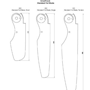 SmartTrack Foil Blades (Rudder Blades)