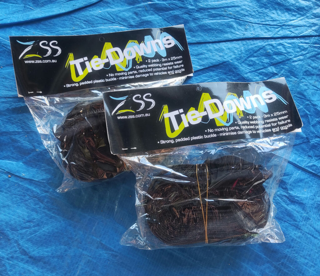 ZSS Tie Downs - 3m