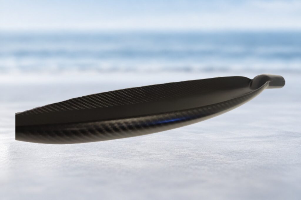Nordic Kayaks Wild Wing side blade view