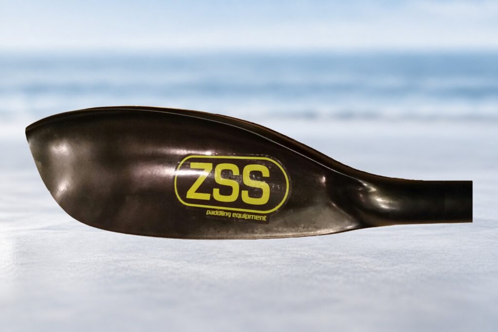 ZSS nylon-front original blade on coastal background